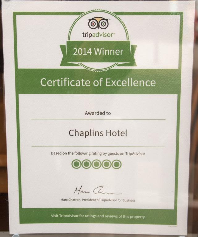 Chaplins Hotell Blackpool Eksteriør bilde